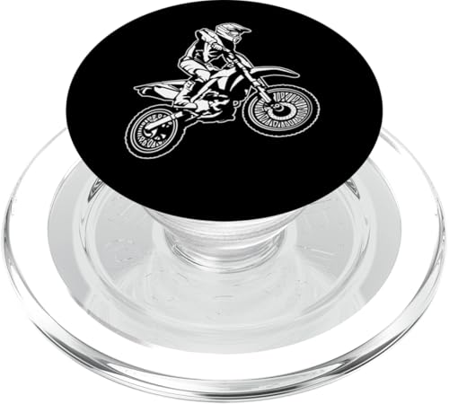 Motocross Dirt Bike Motorrad Racing Design PopSockets PopGrip für MagSafe von Awesome Motocross Dirt Bike Designs and Souvenirs