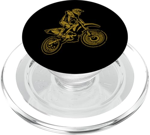 Motocross Dirt Bike Motorrad Racing Design Used-Look PopSockets PopGrip für MagSafe Motocross Dirt Bike Motorrad Racing Design Used-Look PopSockets PopGrip für MagSafe von Awesome Motocross Dirt Bike Designs and Souvenirs