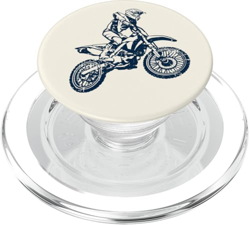 Motocross Dirt Bike Motorrad Racing Design Used-Look PopSockets PopGrip für MagSafe Motocross Dirt Bike Motorrad Racing Design Used-Look PopSockets PopGrip für MagSafe von Awesome Motocross Dirt Bike Designs and Souvenirs