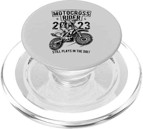 Motocross Dirt Bike Motorrad Racing Design Used-Look PopSockets PopGrip für MagSafe Motocross Dirt Bike Motorrad Racing Design Used-Look PopSockets PopGrip für MagSafe von Awesome Motocross Dirt Bike Designs and Souvenirs