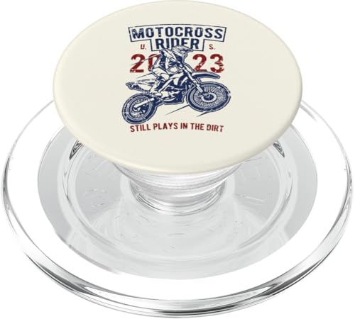 Motocross Dirt Bike Motorrad Racing Design Used-Look PopSockets PopGrip für MagSafe Motocross Dirt Bike Motorrad Racing Design Used-Look PopSockets PopGrip für MagSafe von Awesome Motocross Dirt Bike Designs and Souvenirs