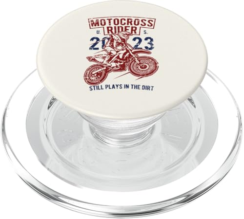 Motocross Dirt Bike Motorrad Racing Design Used-Look PopSockets PopGrip für MagSafe Motocross Dirt Bike Motorrad Racing Design Used-Look PopSockets PopGrip für MagSafe von Awesome Motocross Dirt Bike Designs and Souvenirs