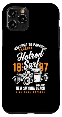 Smyrna Beach Florida Retro Hotrod Surf Design Hülle für iPhone 11 Pro Smyrna Beach Florida Retro Hotrod Surf Design Hülle für iPhone 11 Pro von Awesome New Smyrna Beach Florida Souvenirs Designs