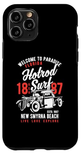 Smyrna Beach Florida Retro Hotrod Surf Design Hülle für iPhone 11 Pro Smyrna Beach Florida Retro Hotrod Surf Design Hülle für iPhone 11 Pro von Awesome New Smyrna Beach Florida Souvenirs Designs