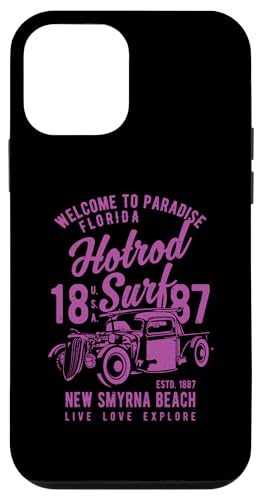 Smyrna Beach Florida Retro Hotrod Surf Design Hülle für iPhone 12 mini Smyrna Beach Florida Retro Hotrod Surf Design Hülle für iPhone 12 mini von Awesome New Smyrna Beach Florida Souvenirs Designs