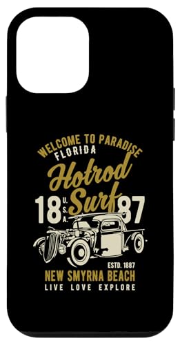 Smyrna Beach Florida Retro Hotrod Surf Design Hülle für iPhone 12 mini Smyrna Beach Florida Retro Hotrod Surf Design Hülle für iPhone 12 mini von Awesome New Smyrna Beach Florida Souvenirs Designs