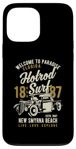 Smyrna Beach Florida Retro Hotrod Surf Design Hülle für iPhone 13 Pro Max Smyrna Beach Florida Retro Hotrod Surf Design Hülle für iPhone 13 Pro Max von Awesome New Smyrna Beach Florida Souvenirs Designs