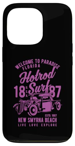 Smyrna Beach Florida Retro Hotrod Surf Design Hülle für iPhone 13 Pro Smyrna Beach Florida Retro Hotrod Surf Design Hülle für iPhone 13 Pro von Awesome New Smyrna Beach Florida Souvenirs Designs