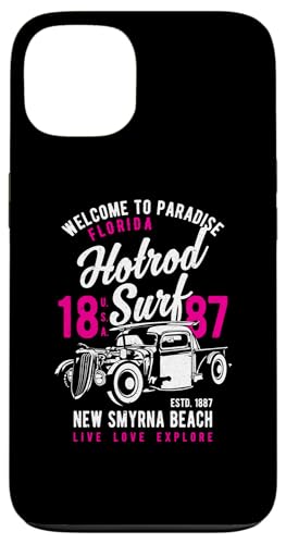 Smyrna Beach Florida Retro Hotrod Surf Design Hülle für iPhone 13 Smyrna Beach Florida Retro Hotrod Surf Design Hülle für iPhone 13 von Awesome New Smyrna Beach Florida Souvenirs Designs