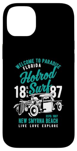 Smyrna Beach Florida Retro Hotrod Surf Design Hülle für iPhone 14 Plus Smyrna Beach Florida Retro Hotrod Surf Design Hülle für iPhone 14 Plus von Awesome New Smyrna Beach Florida Souvenirs Designs