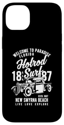 Smyrna Beach Florida Retro Hotrod Surf Design Hülle für iPhone 14 Plus Smyrna Beach Florida Retro Hotrod Surf Design Hülle für iPhone 14 Plus von Awesome New Smyrna Beach Florida Souvenirs Designs