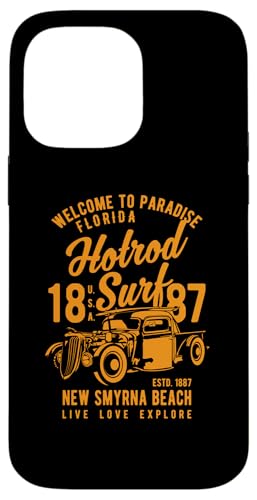 Smyrna Beach Florida Retro Hotrod Surf Design Hülle für iPhone 14 Pro Max Smyrna Beach Florida Retro Hotrod Surf Design Hülle für iPhone 14 Pro Max von Awesome New Smyrna Beach Florida Souvenirs Designs