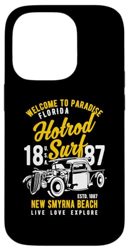 Smyrna Beach Florida Retro Hotrod Surf Design Hülle für iPhone 14 Pro Smyrna Beach Florida Retro Hotrod Surf Design Hülle für iPhone 14 Pro von Awesome New Smyrna Beach Florida Souvenirs Designs