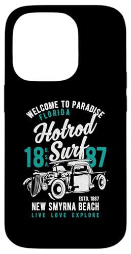 Smyrna Beach Florida Retro Hotrod Surf Design Hülle für iPhone 14 Pro Smyrna Beach Florida Retro Hotrod Surf Design Hülle für iPhone 14 Pro von Awesome New Smyrna Beach Florida Souvenirs Designs
