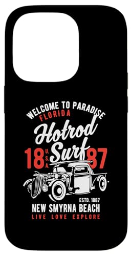 Smyrna Beach Florida Retro Hotrod Surf Design Hülle für iPhone 14 Pro Smyrna Beach Florida Retro Hotrod Surf Design Hülle für iPhone 14 Pro von Awesome New Smyrna Beach Florida Souvenirs Designs