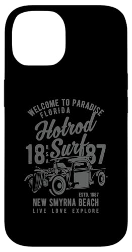 Smyrna Beach Florida Retro Hotrod Surf Design Hülle für iPhone 14 Smyrna Beach Florida Retro Hotrod Surf Design Hülle für iPhone 14 von Awesome New Smyrna Beach Florida Souvenirs Designs