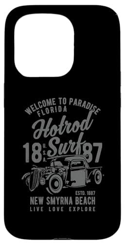Smyrna Beach Florida Retro Hotrod Surf Design Hülle für iPhone 15 Pro Smyrna Beach Florida Retro Hotrod Surf Design Hülle für iPhone 15 Pro von Awesome New Smyrna Beach Florida Souvenirs Designs