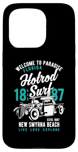 Smyrna Beach Florida Retro Hotrod Surf Design Hülle für iPhone 15 Pro Smyrna Beach Florida Retro Hotrod Surf Design Hülle für iPhone 15 Pro von Awesome New Smyrna Beach Florida Souvenirs Designs