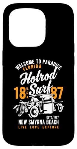 Smyrna Beach Florida Retro Hotrod Surf Design Hülle für iPhone 15 Pro Smyrna Beach Florida Retro Hotrod Surf Design Hülle für iPhone 15 Pro von Awesome New Smyrna Beach Florida Souvenirs Designs
