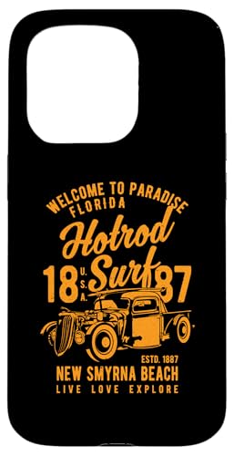 Smyrna Beach Florida Retro Hotrod Surf Design Hülle für iPhone 15 Pro Smyrna Beach Florida Retro Hotrod Surf Design Hülle für iPhone 15 Pro von Awesome New Smyrna Beach Florida Souvenirs Designs
