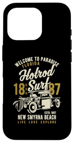 Smyrna Beach Florida Retro Hotrod Surf Design Hülle für iPhone 16 Pro Smyrna Beach Florida Retro Hotrod Surf Design Hülle für iPhone 16 Pro von Awesome New Smyrna Beach Florida Souvenirs Designs