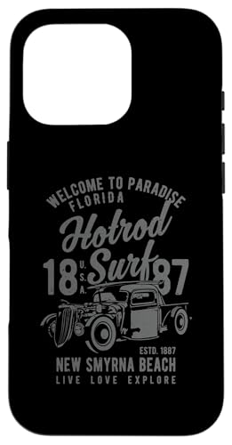 Smyrna Beach Florida Retro Hotrod Surf Design Hülle für iPhone 16 Pro Smyrna Beach Florida Retro Hotrod Surf Design Hülle für iPhone 16 Pro von Awesome New Smyrna Beach Florida Souvenirs Designs
