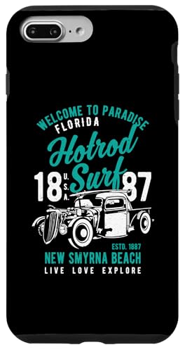 Smyrna Beach Florida Retro Hotrod Surf Design Hülle für iPhone 7 Plus/8 Plus Smyrna Beach Florida Retro Hotrod Surf Design Hülle für iPhone 7 Plus/8 Plus von Awesome New Smyrna Beach Florida Souvenirs Designs