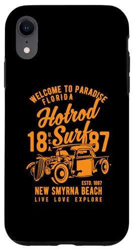 Smyrna Beach Florida Retro Hotrod Surf Design Hülle für iPhone XR Smyrna Beach Florida Retro Hotrod Surf Design Hülle für iPhone XR von Awesome New Smyrna Beach Florida Souvenirs Designs