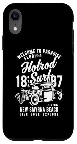 Smyrna Beach Florida Retro Hotrod Surf Design Hülle für iPhone XR Smyrna Beach Florida Retro Hotrod Surf Design Hülle für iPhone XR von Awesome New Smyrna Beach Florida Souvenirs Designs