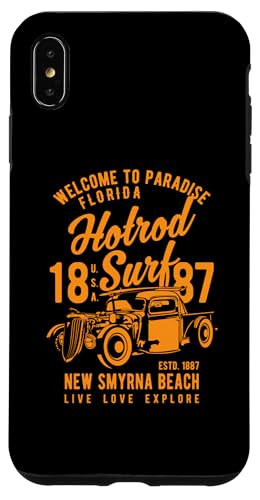 Smyrna Beach Florida Retro Hotrod Surf Design Hülle für iPhone XS Max Smyrna Beach Florida Retro Hotrod Surf Design Hülle für iPhone XS Max von Awesome New Smyrna Beach Florida Souvenirs Designs