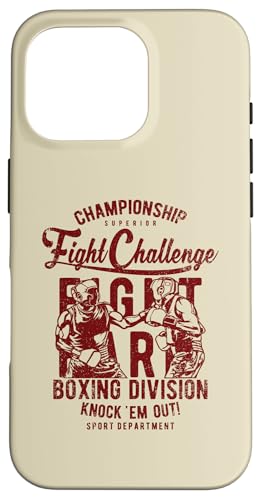 Boxen, MMA, Kampfsport, Retro-Design, Vintage-Stil Hülle für iPhone 16 Pro Boxen, MMA, Kampfsport, Retro-Design, Vintage-Stil Hülle für iPhone 16 Pro von Awesome Retro Boxing MMA Fighting Sports Designs