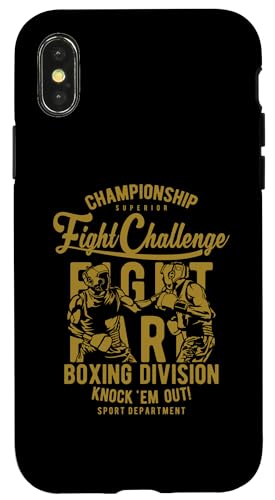 Boxen, MMA, Kampfsport, Retro-Design, Vintage-Stil Hülle für iPhone X/XS Boxen, MMA, Kampfsport, Retro-Design, Vintage-Stil Hülle für iPhone X/XS von Awesome Retro Boxing MMA Fighting Sports Designs