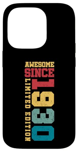 Fantastisch seit 1930, limitierte Auflage, Vintage-Stil, 95. Geburtstag Hülle für iPhone 14 Pro Fantastisch seit 1930, limitierte Auflage, Vintage-Stil, 95. Geburtstag Hülle für iPhone 14 Pro von Awesome Since Limited Edition Birthday Gifts by Mj