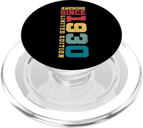 Fantastisch seit 1930, limitierte Auflage, Vintage-Stil, 95. Geburtstag PopSockets PopGrip für MagSafe Fantastisch seit 1930, limitierte Auflage, Vintage-Stil, 95. Geburtstag PopSockets PopGrip für MagSafe von Awesome Since Limited Edition Birthday Gifts by Mj