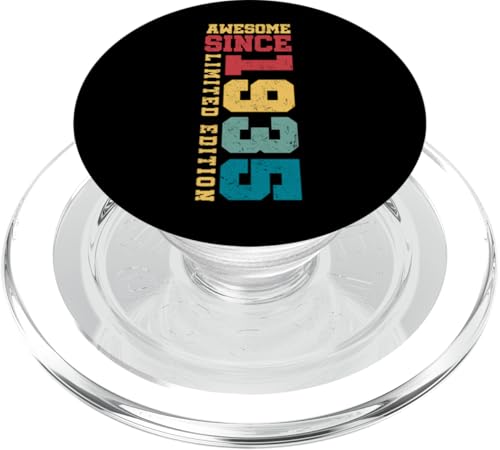 Fantastisch seit 1935, limitierte Auflage, Vintage-Stil, 90th Birthday PopSockets PopGrip für MagSafe Fantastisch seit 1935, limitierte Auflage, Vintage-Stil, 90th Birthday PopSockets PopGrip für MagSafe von Awesome Since Limited Edition Birthday Gifts by Mj