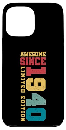 Fantastisch seit 1940, limitierte Auflage, Vintage-Stil, 85. Geburtstag Hülle für iPhone 13 Pro Max Fantastisch seit 1940, limitierte Auflage, Vintage-Stil, 85. Geburtstag Hülle für iPhone 13 Pro Max von Awesome Since Limited Edition Birthday Gifts by Mj