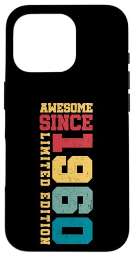 Fantastisch seit 1960, limitierte Auflage, Vintage-Stil, 65. Geburtstag Hülle für iPhone 16 Pro Fantastisch seit 1960, limitierte Auflage, Vintage-Stil, 65. Geburtstag Hülle für iPhone 16 Pro von Awesome Since Limited Edition Birthday Gifts by Mj