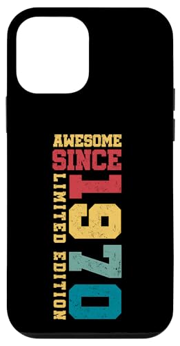 Fantastisch seit 1970, limitierte Auflage, Vintage-Look, 55. Geburtstag Hülle für iPhone 12 mini Fantastisch seit 1970, limitierte Auflage, Vintage-Look, 55. Geburtstag Hülle für iPhone 12 mini von Awesome Since Limited Edition Birthday Gifts by Mj