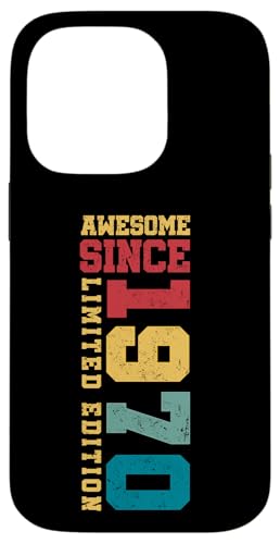 Fantastisch seit 1970, limitierte Auflage, Vintage-Look, 55. Geburtstag Hülle für iPhone 14 Pro Fantastisch seit 1970, limitierte Auflage, Vintage-Look, 55. Geburtstag Hülle für iPhone 14 Pro von Awesome Since Limited Edition Birthday Gifts by Mj