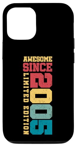 Fantastisch seit 2005, limitierte Auflage, Vintage 20th Birthday Hülle für iPhone 12/12 Pro von Awesome Since Limited Edition Birthday Gifts by Mj