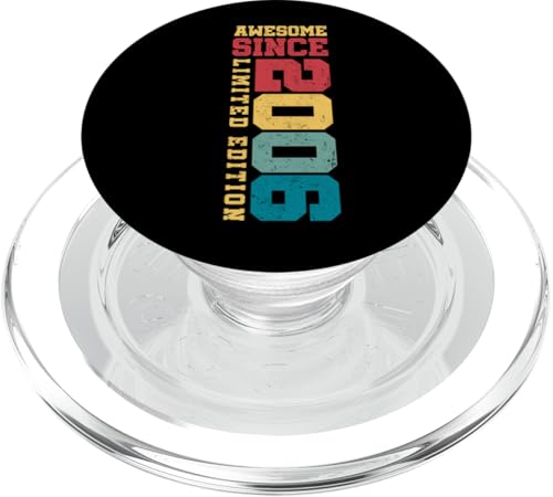 Fantastisch seit 2006, limitierte Auflage, Vintage, 19. Geburtstag PopSockets PopGrip für MagSafe Fantastisch seit 2006, limitierte Auflage, Vintage, 19. Geburtstag PopSockets PopGrip für MagSafe von Awesome Since Limited Edition Birthday Gifts by Mj