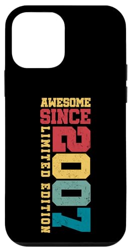 Fantastisch seit 2007, limitierte Auflage, Vintage-Stil, 18. Geburtstag Hülle für iPhone 12 mini Fantastisch seit 2007, limitierte Auflage, Vintage-Stil, 18. Geburtstag Hülle für iPhone 12 mini von Awesome Since Limited Edition Birthday Gifts by Mj
