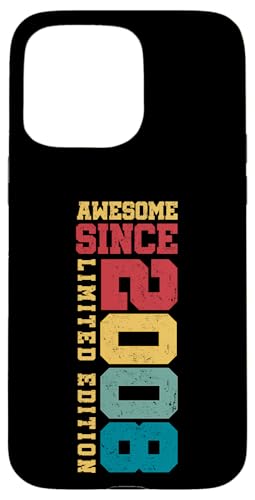 Fantastisch seit 2008, limitierte Auflage, Vintage-Stil, 17. Geburtstag Hülle für iPhone 15 Pro Max Fantastisch seit 2008, limitierte Auflage, Vintage-Stil, 17. Geburtstag Hülle für iPhone 15 Pro Max von Awesome Since Limited Edition Birthday Gifts by Mj