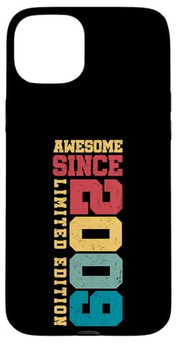 Fantastisch seit 2009, limitierte Auflage, Vintage, 16. Geburtstag Hülle für iPhone 15 Plus von Awesome Since Limited Edition Birthday Gifts by Mj