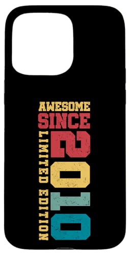 Fantastisch seit 2010, limitierte Auflage, Vintage-Stil, 15. Geburtstag Hülle für iPhone 15 Pro Max Fantastisch seit 2010, limitierte Auflage, Vintage-Stil, 15. Geburtstag Hülle für iPhone 15 Pro Max von Awesome Since Limited Edition Birthday Gifts by Mj