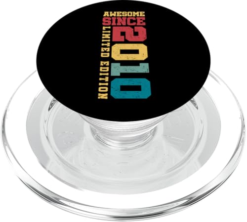 Fantastisch seit 2010, limitierte Auflage, Vintage-Stil, 15. Geburtstag PopSockets PopGrip für MagSafe Fantastisch seit 2010, limitierte Auflage, Vintage-Stil, 15. Geburtstag PopSockets PopGrip für MagSafe von Awesome Since Limited Edition Birthday Gifts by Mj