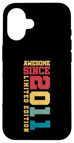 Fantastisch seit 2011, limitierte Auflage, Vintage, 14. Geburtstag Hülle für iPhone 16 Fantastisch seit 2011, limitierte Auflage, Vintage, 14. Geburtstag Hülle für iPhone 16 von Awesome Since Limited Edition Birthday Gifts by Mj