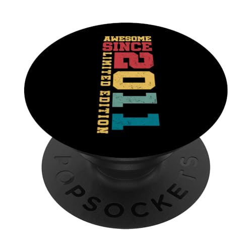 Fantastisch seit 2011, limitierte Auflage, Vintage, 14. Geburtstag PopSockets Klebender PopGrip Fantastisch seit 2011, limitierte Auflage, Vintage, 14. Geburtstag PopSockets Klebender PopGrip von Awesome Since Limited Edition Birthday Gifts by Mj