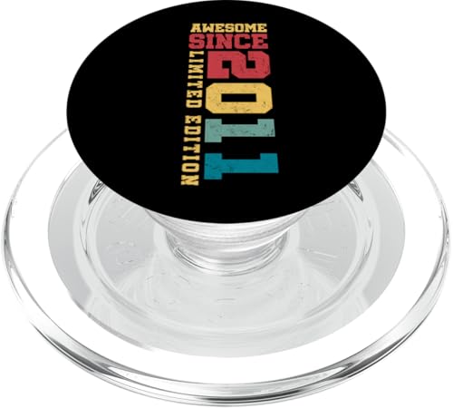 Fantastisch seit 2011, limitierte Auflage, Vintage, 14. Geburtstag PopSockets PopGrip für MagSafe Fantastisch seit 2011, limitierte Auflage, Vintage, 14. Geburtstag PopSockets PopGrip für MagSafe von Awesome Since Limited Edition Birthday Gifts by Mj