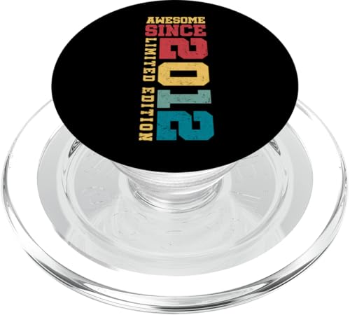 Fantastisch seit 2012, limitierte Auflage, Vintage, 13. Geburtstag PopSockets PopGrip für MagSafe Fantastisch seit 2012, limitierte Auflage, Vintage, 13. Geburtstag PopSockets PopGrip für MagSafe von Awesome Since Limited Edition Birthday Gifts by Mj